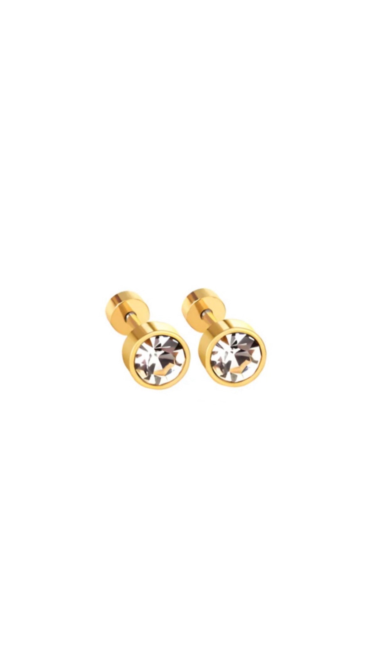 Cubic Zirconia Flatbacks (1 pc)