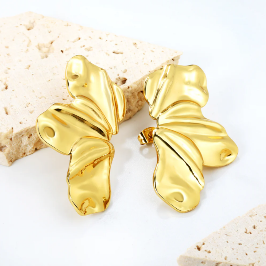 Statement Flower Earrings