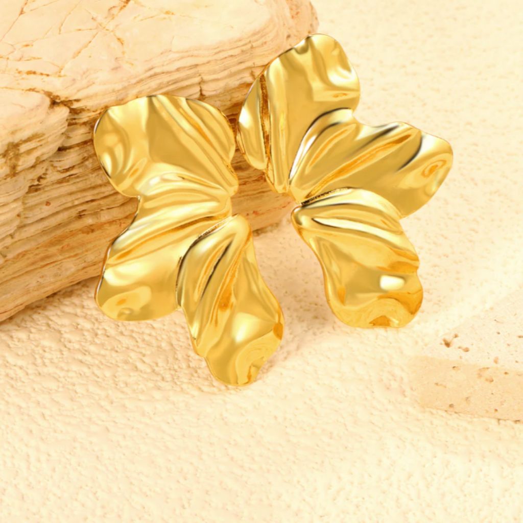 Statement Flower Earrings