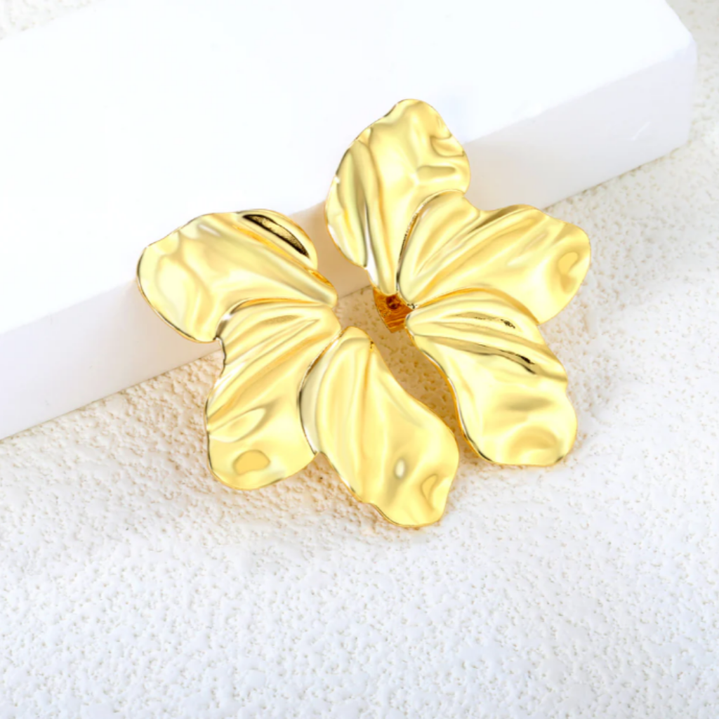 Statement Flower Earrings