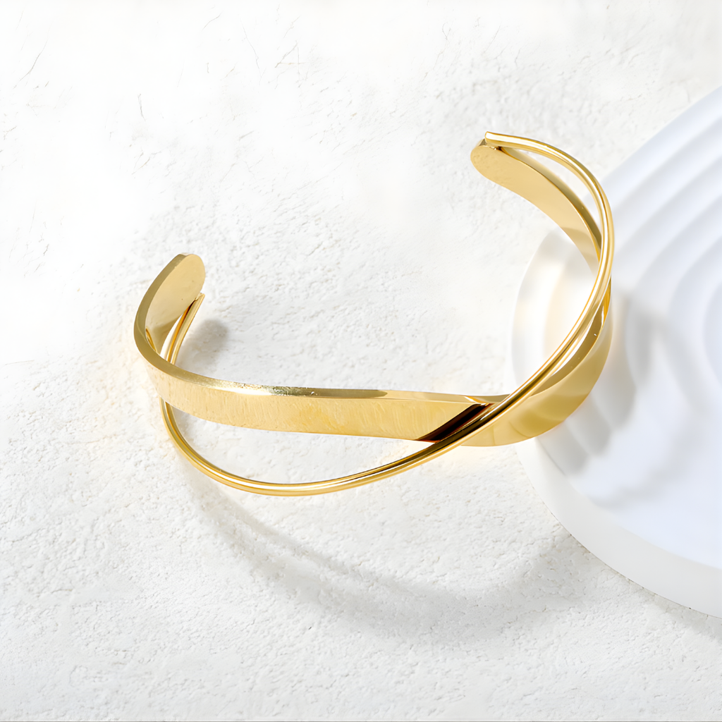 Geometric Cross Bracelet