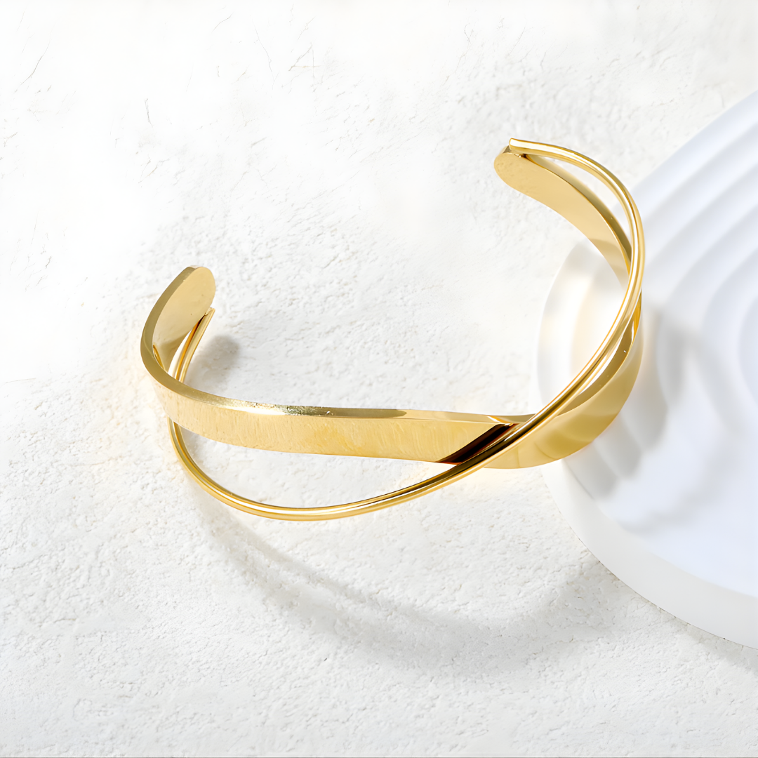 Geometric Cross Bracelet