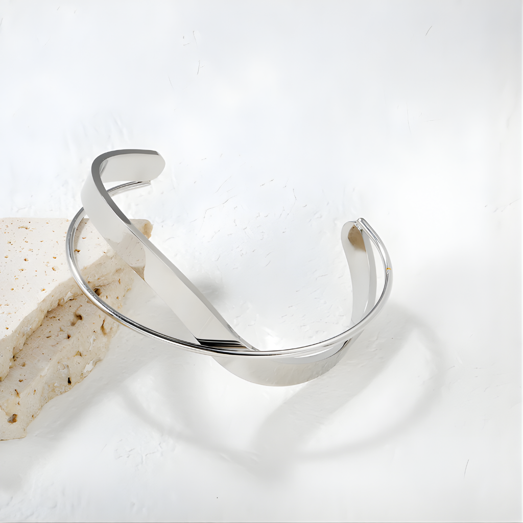 Geometric Cross Bracelet