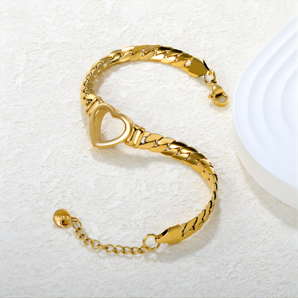 Statement Heart Bracelet