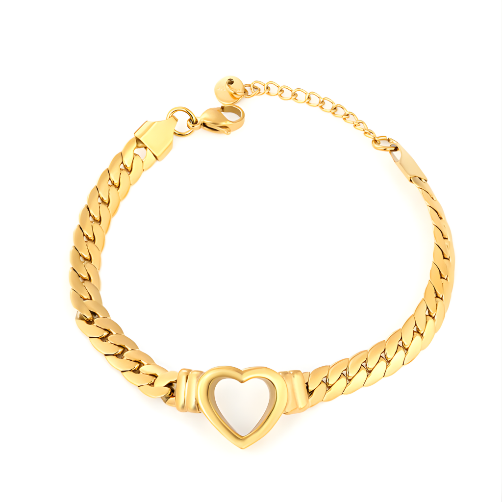 Statement Heart Bracelet