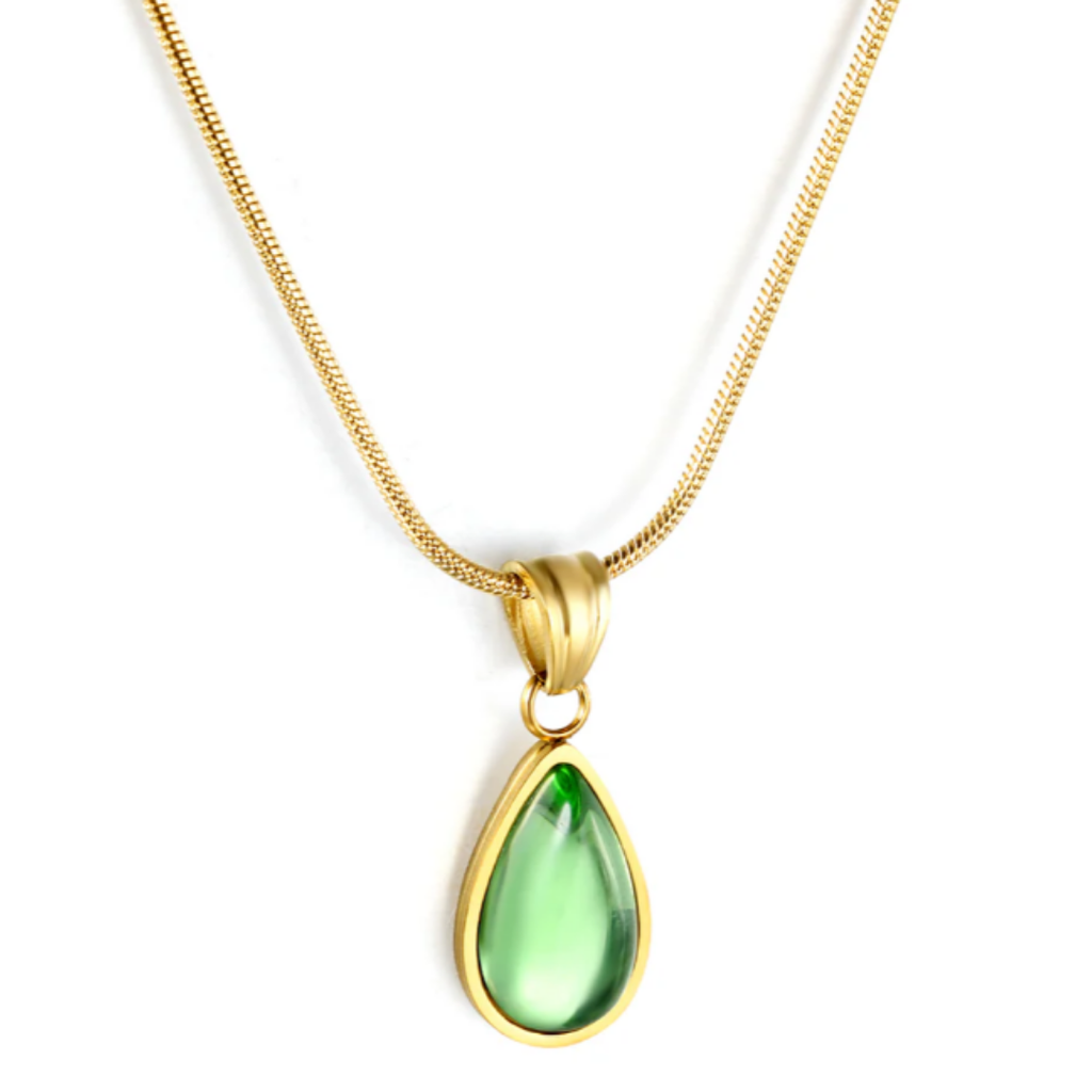 Teardrop Pendant Necklace