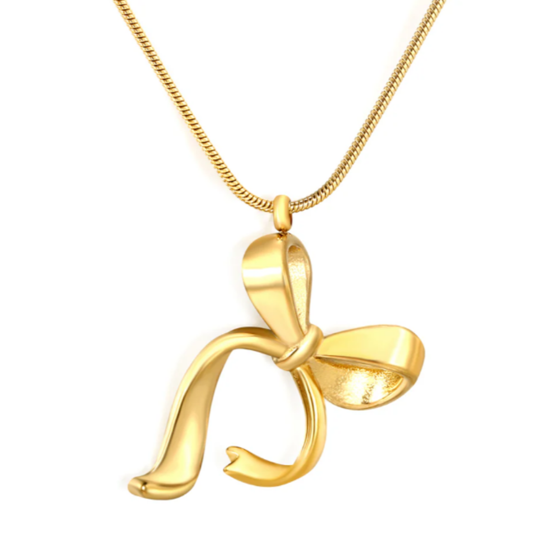 Bow Pendant Necklace
