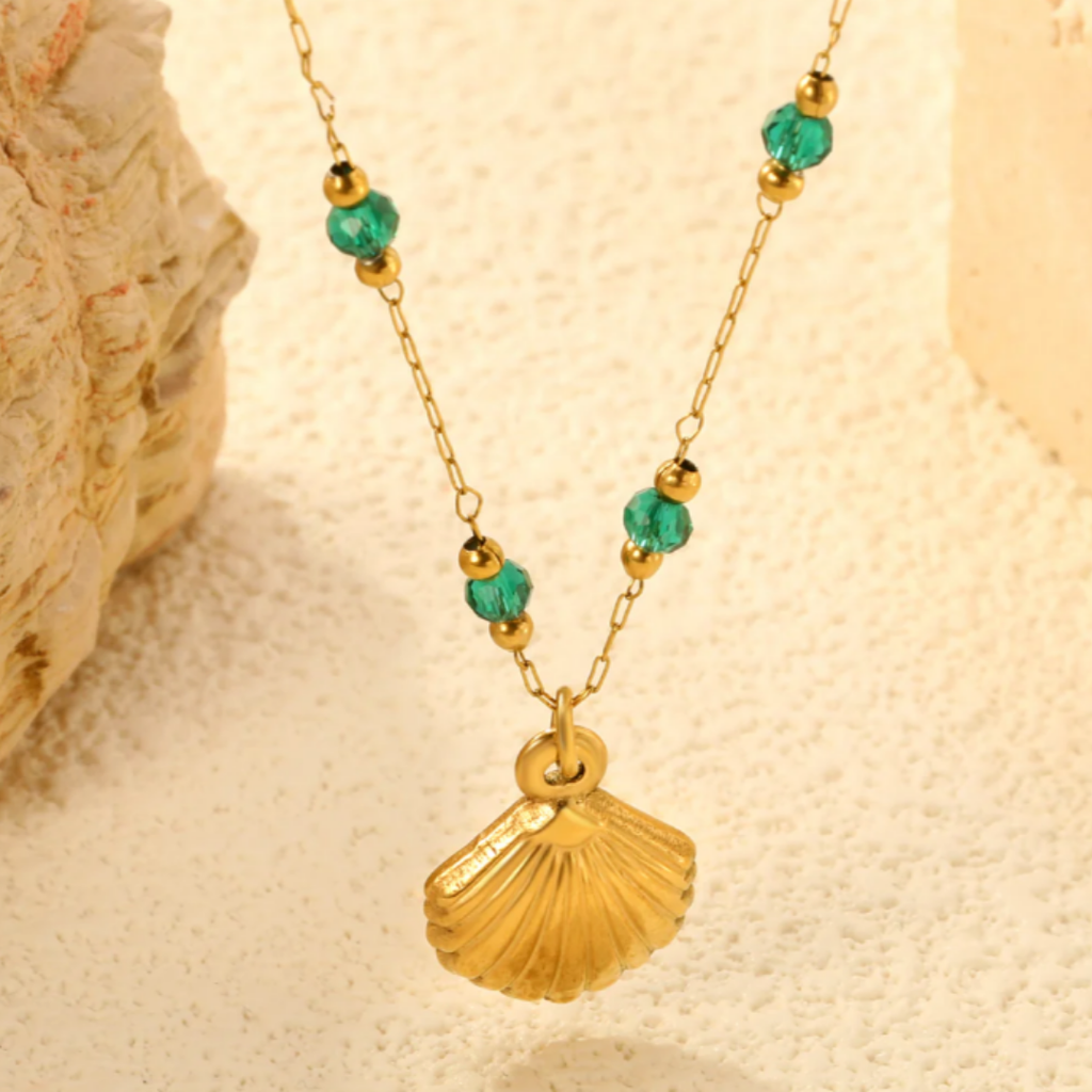 Shell & Bead Necklace