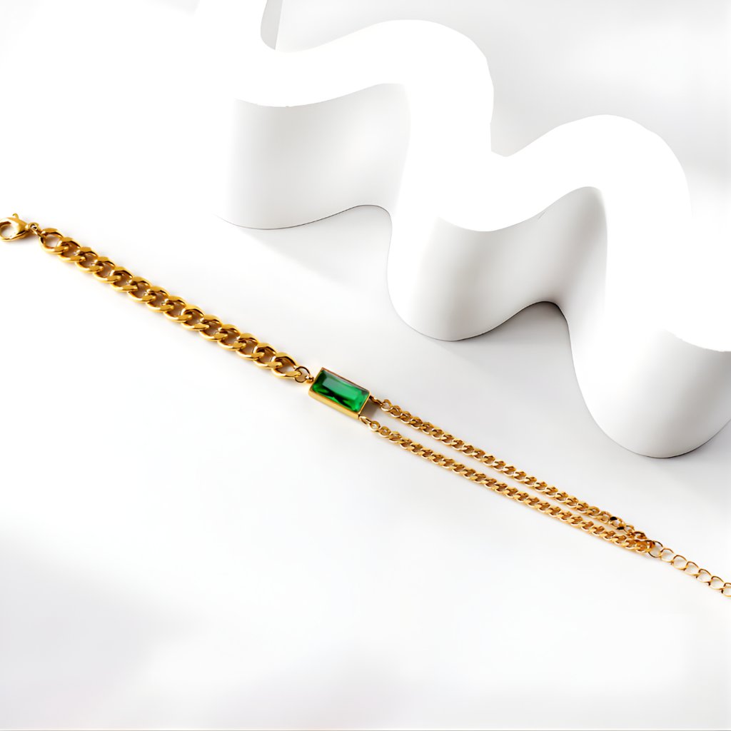 Emerald Duo Bracelet