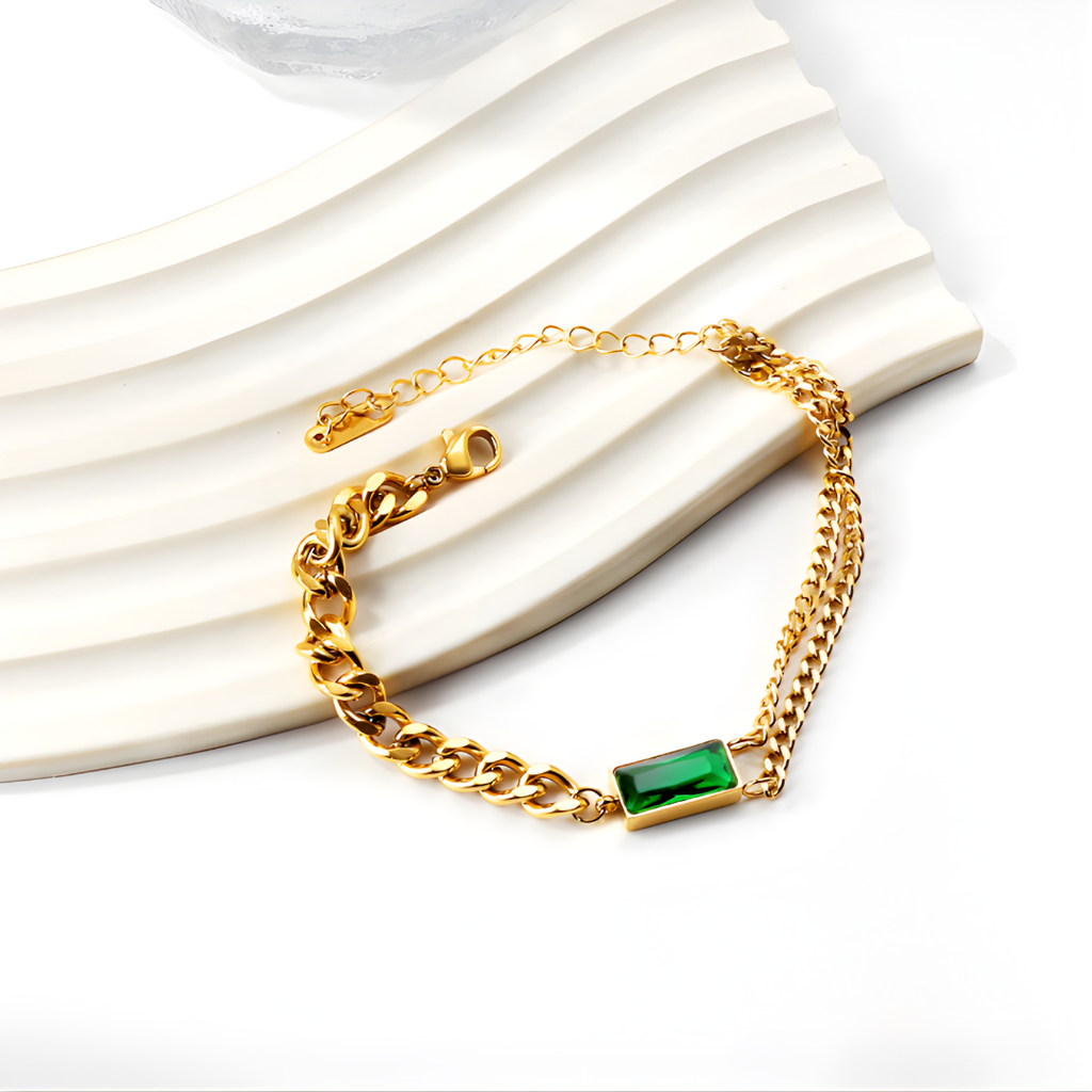 Emerald Duo Bracelet