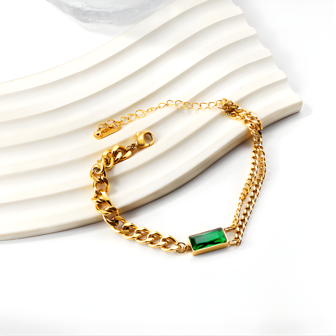 Emerald Duo Bracelet