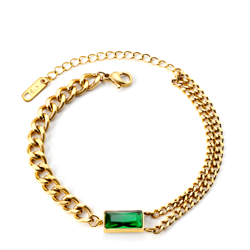 Emerald Duo Bracelet