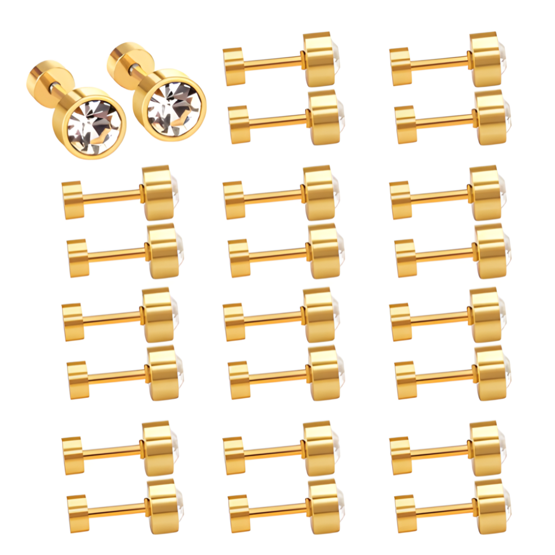 Cubic Zirconia Flatbacks (1 pc)