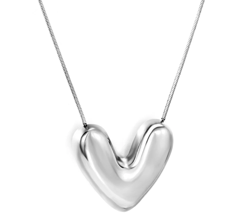 Bubble Heart Necklace