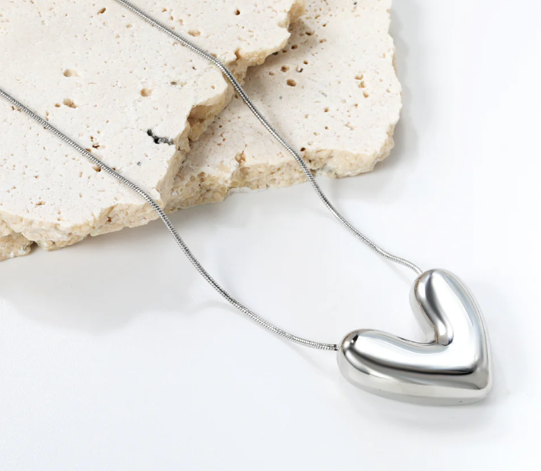 Bubble Heart Necklace